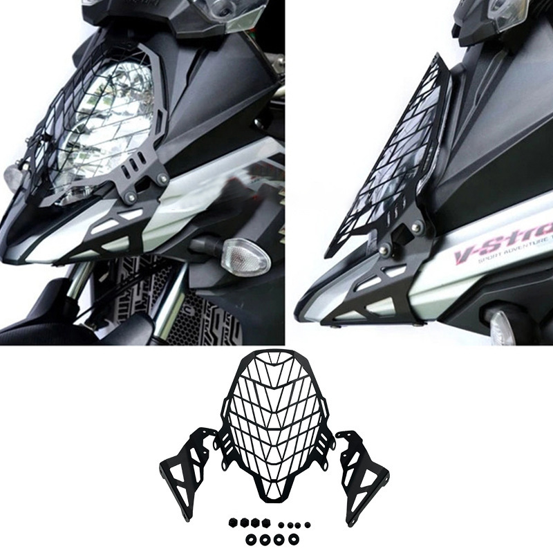 オートバイの大ランプカバーを改造して鈴木dl 650 dl 1000ヘッドライト保護カバー1531を適用します。|undefined