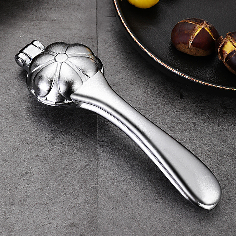 Island Qi zinc alloy chestnut opener nut peeling tool chestnut clip household multi-function opener wholesale