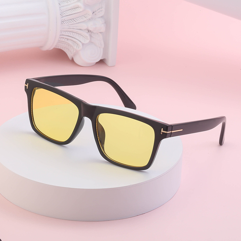 2022 European and American fashion T-box sunscreen sunglasses female feeling ins Korean sunglasses men's cross-border wholesale