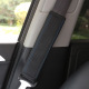 Black Blue Line, one leather square