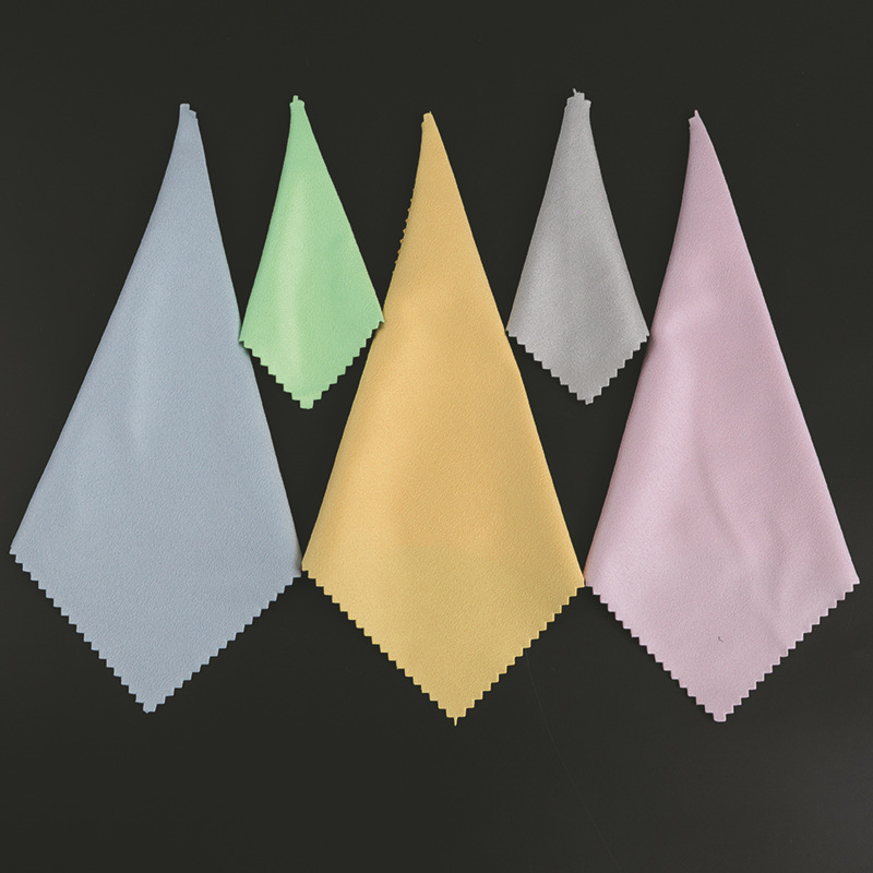 High-grade ultra-fine deerskin glasses cloth professional cleaning mobile phone screen cleaning cloth wiping cloth eye cloth four color matching