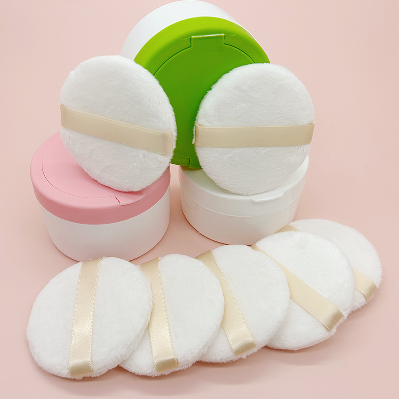 Baby powder puff super soft powder puff plush baby prickly heat powder puff packing material matching special powder puff