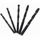 4241 rolled black drill high speed steel straight shank twist drill hot sale aluminum alloy plastic wood cardboard drilling operation
