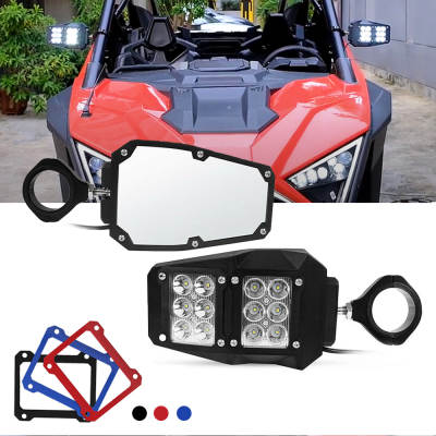 FLYQUICK cross-border e-commerce for all-terrain vehicles UTV/ATV with light three-color rear frame 1.75/2-inch reflector