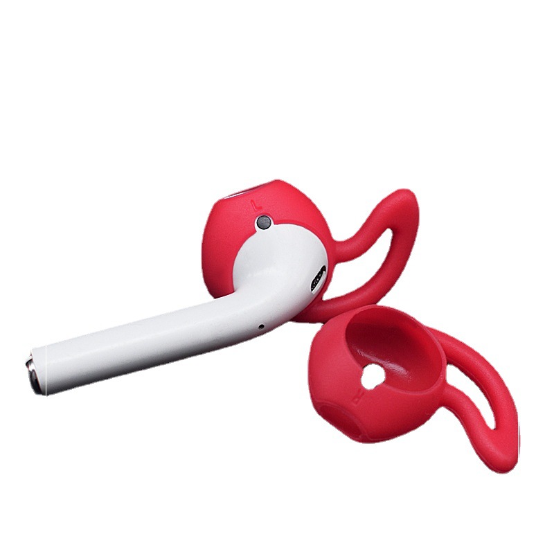 Suitable for Apple Earphone Set Silicone Cover Anti-dropping Earphone Cover airpods Earphones Anti-slip Cover Ear Cap Earplugs