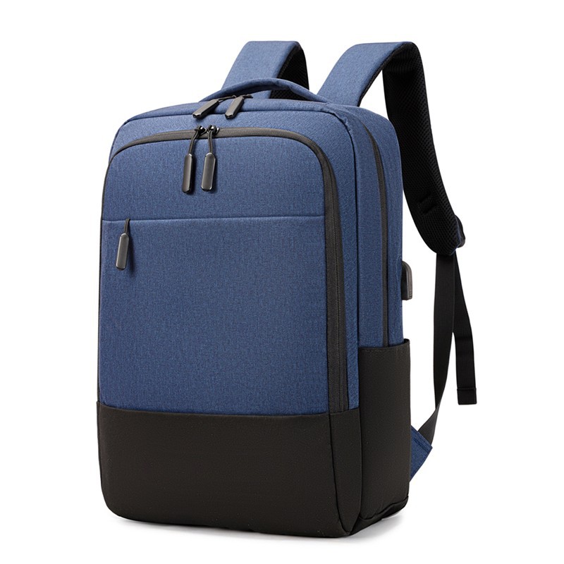 Cross-border New Business Men's Backpack Printable logo Simple Computer Bag Travel Large Capacity Multi-purpose Backpack