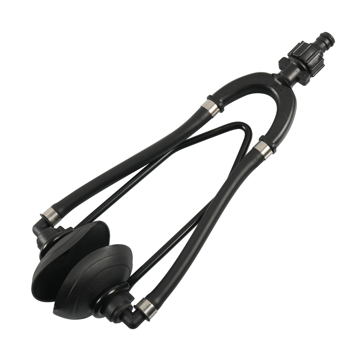 Ship accessories double tube round head Motor flusher outboard motor cleaner-applicable: yacht ship