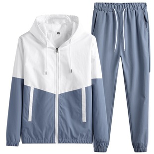 Sports suit Men's Spring and Autumn New Sweatshirt Running Casual Sportswear suit Men's and Women's Couple Coat Clothes