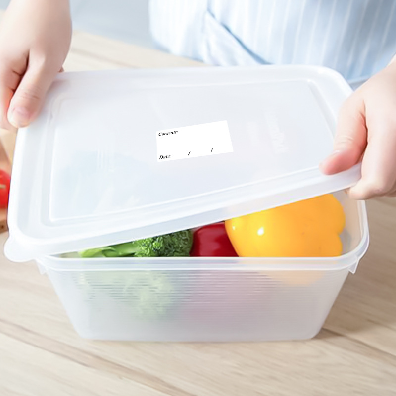 Amazon eBay cross-border removable frozen food label sticker refrigerator food date sticker peelable
