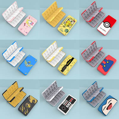 Nintendo Switch Card Box Cassette Storage Box Game Card Box oled Magnetic Card Bag Large Capacity 48-Bit Card Box