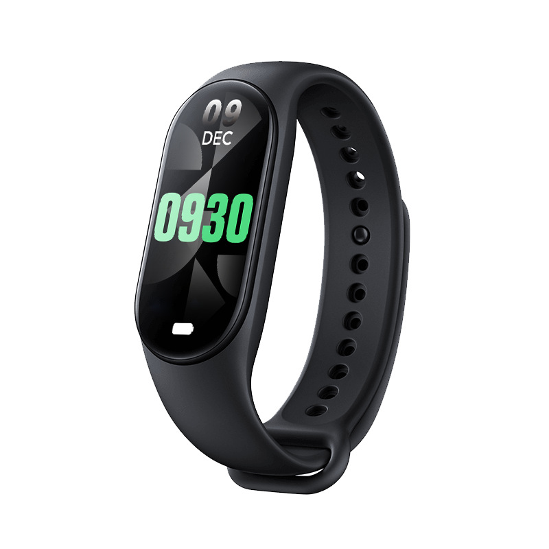 New m8 Smart Bracelet Exercise Heart Rate Blood Pressure Sleep Meter Step Health Monitoring Information Electronic Bracelet Weather Across M8