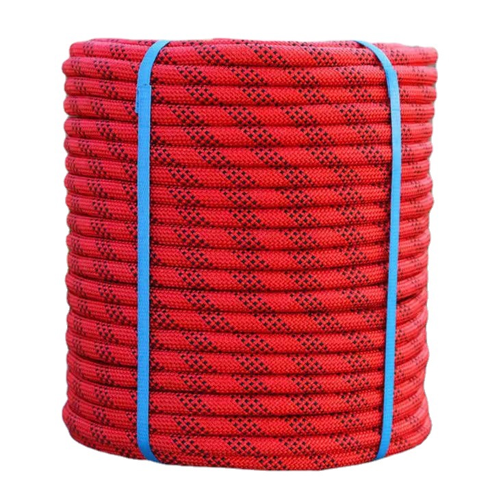 Outdoor Mountain Climbing Adventure Anti-falling Equipment Rope Electric Insulation Traction High Altitude Work Polyester Safety Rope