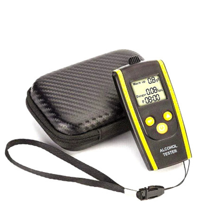 HT-611 Breath Alcohol Tester Portable Alcohol Tester Blowing Check Drunk Driving Measure Alcohol Content