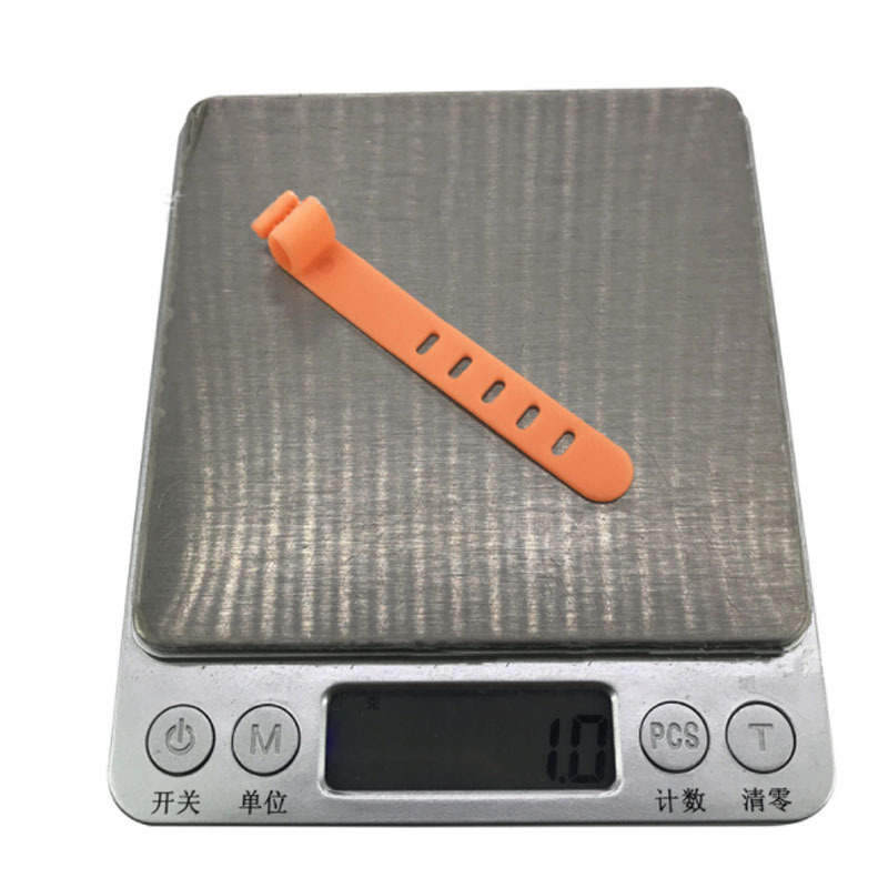 6-color anti-loss earphone storage soft tape data cable storage belt strap creative wire organizer cable tie 4 holes 5 holes