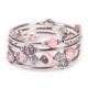 pink zebra stone