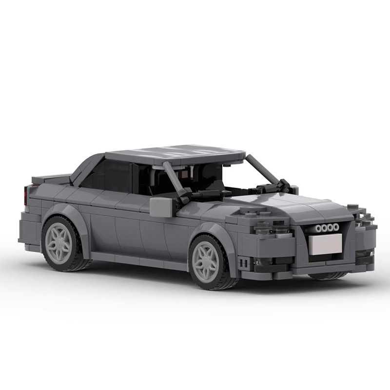 レゴ互換 Moc ビルディングブロックアウディ Rs-4 Speed8 車教育組立玩具車モデル男の子のため|undefined