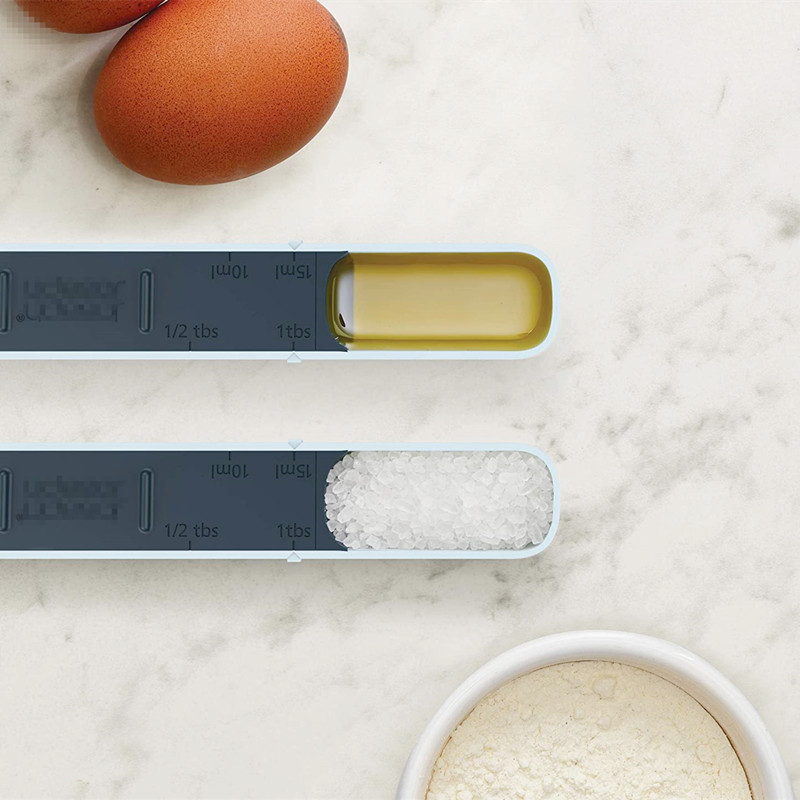 Scale 12-level adjustable measuring spoon grams metering scale spoon control salt milk powder spoon Kitchen household baking tools