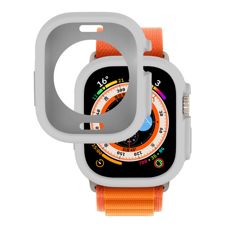 For Apple Apple Watch Ultra Candy Color Case iwatch 49mm Silicone Case