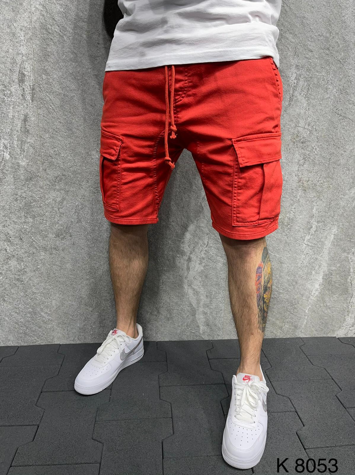 2022 New Foreign Trade Fashion Summer Men's Multi-Pocket Workwear Shorts Loose Outdoor Casual Shorts