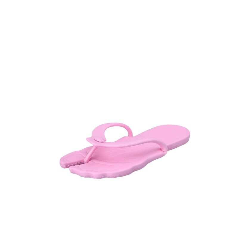 Yizhiyuan Travel Business Portable Folding Couple Beach Cyber Celebrity TikTok Flip Flops Hotel Bath Non-slip Slippers