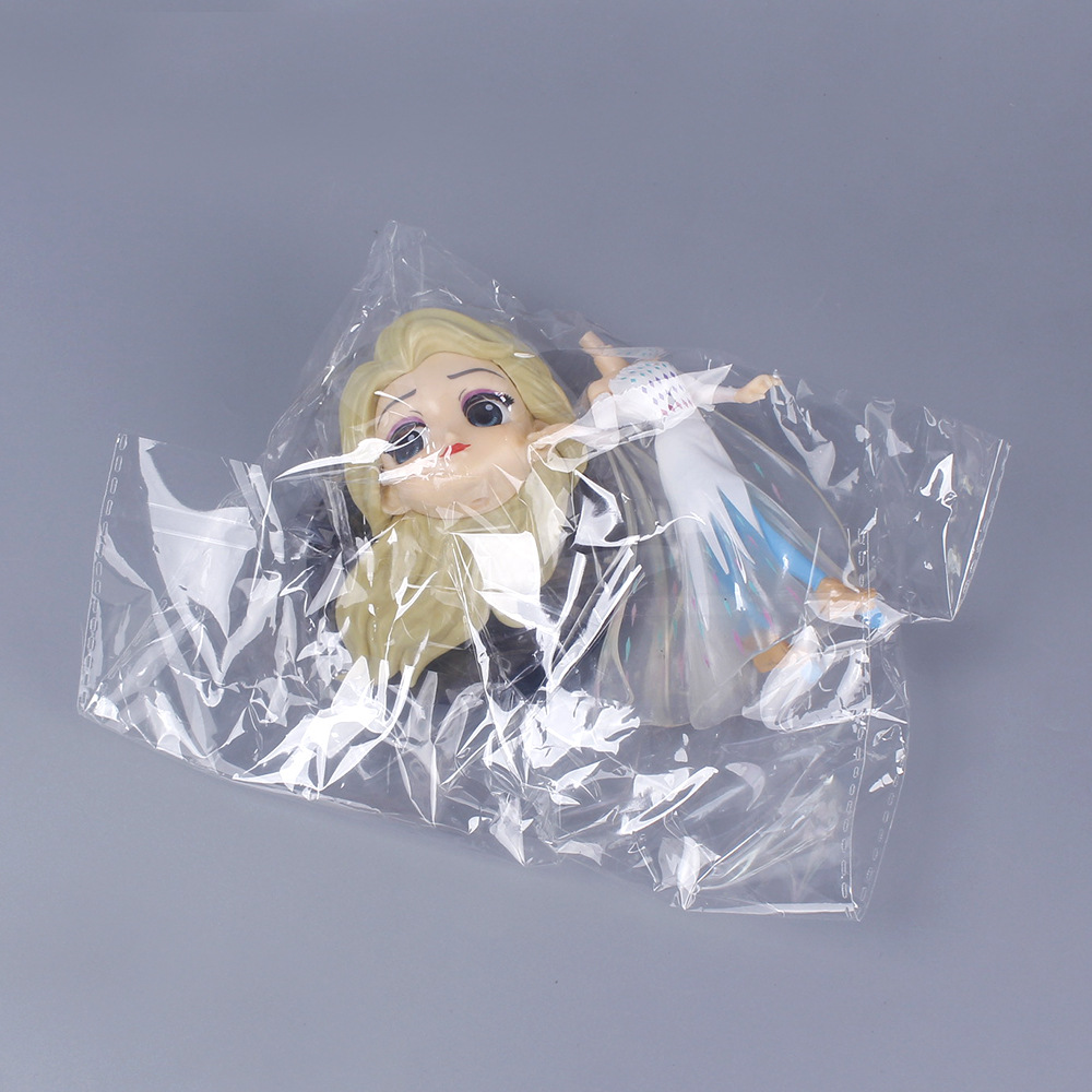 Four-generation Princess Aisha Crown Anna girl birthday cake baking decoration hand-made doll decoration