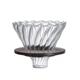 High borosilicate glass hand coffee pot cloud pot filter cup filter sharing pot household coffee pot can be printed logo