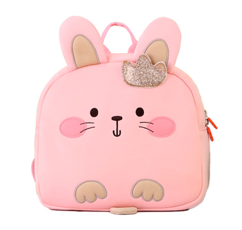 Kindergarten schoolbag children Girls boys 2023 New Rabbit Baby cute bag Girls anti-Lost Backpack