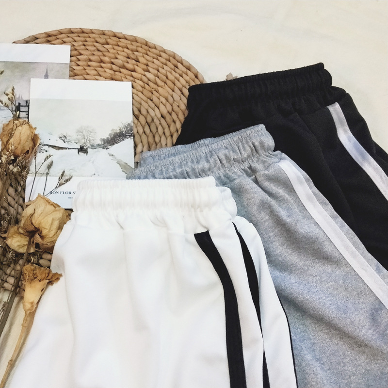 Korean Style Sports Shorts Women's Three-point Running Pants Summer Thin Loose Casual Super Shorts Hot Pants Outer Wear Beach Pants