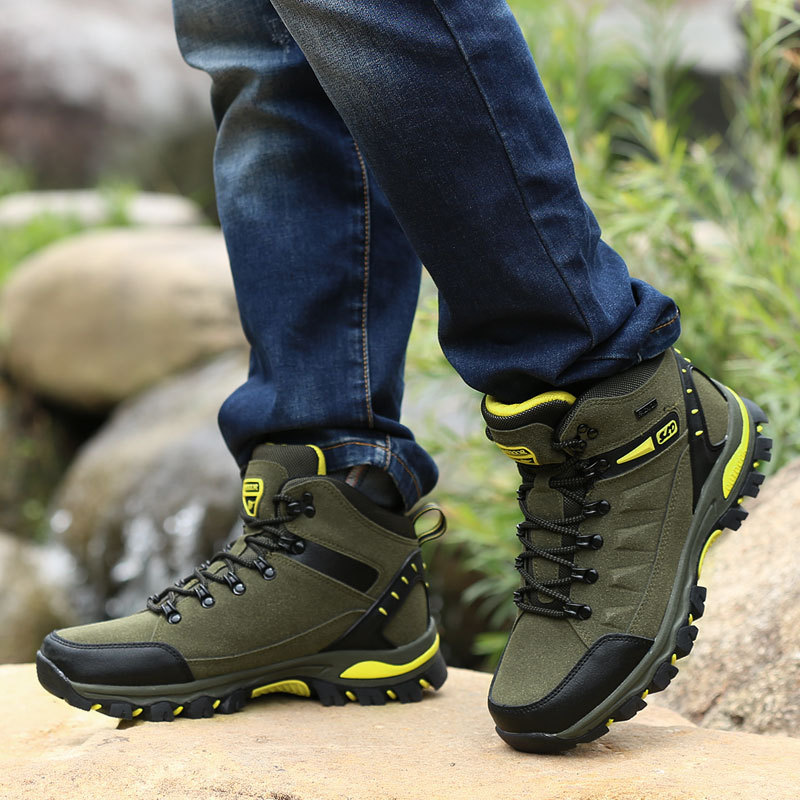 2022 new men's shoes hiking shoes autumn non-slip hiking casual shoes men's outdoor couple travel sports shoes