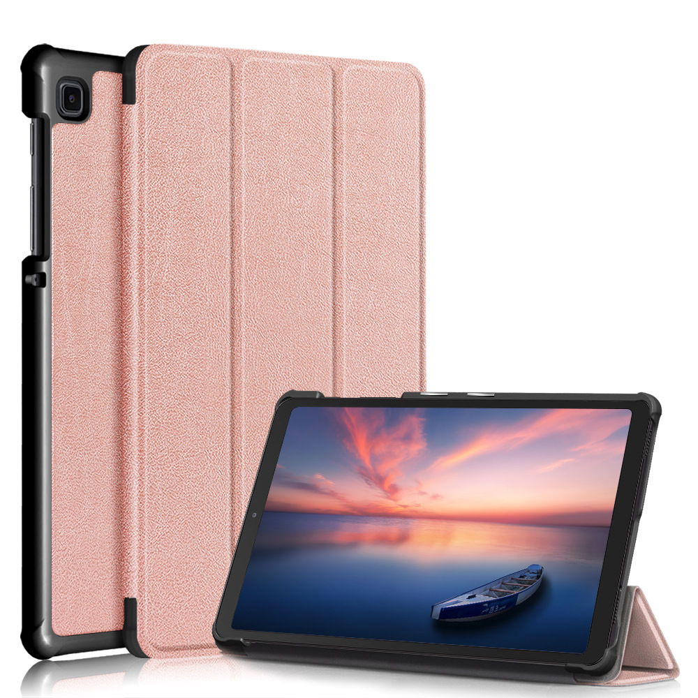 Suitable for Samsung A7 lite T220 tablet protective cover SM-T225 voltage tri-fold PU + PC tablet case