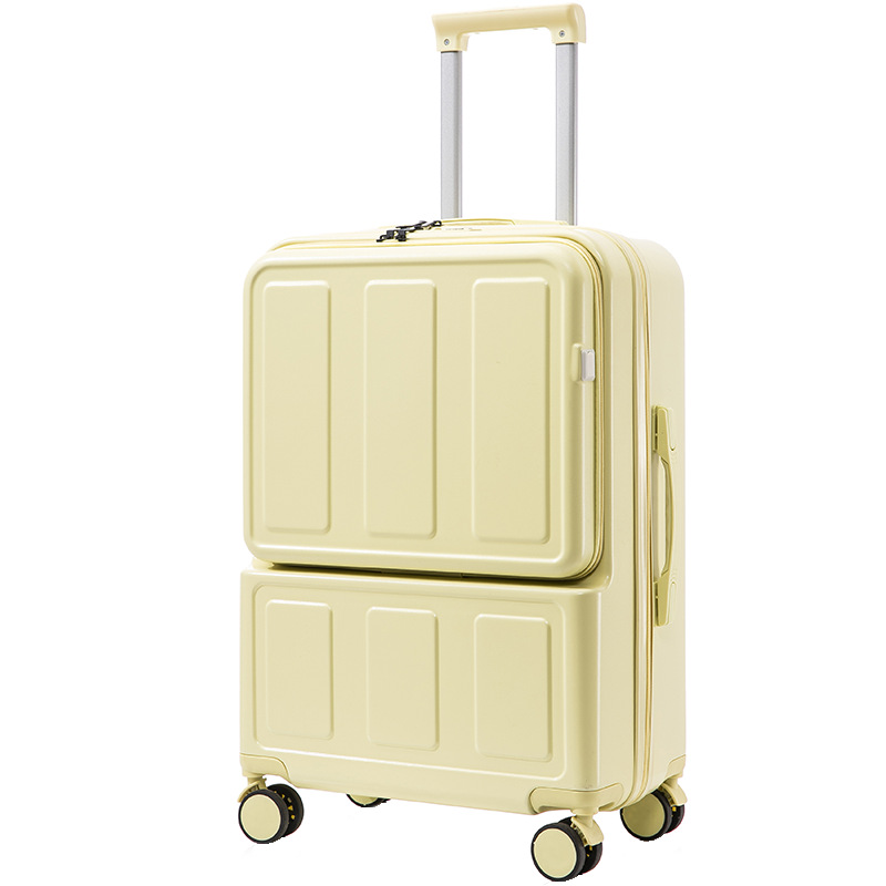 High-looking Japanese style front opening luggage Women's small lightweight multi-functional Korean style travel password trolley case