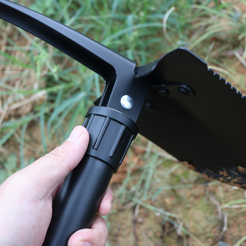 Engineer shovel multi-functional shovel large folding shovel military portable hoe digging outdoor fishing shovel car