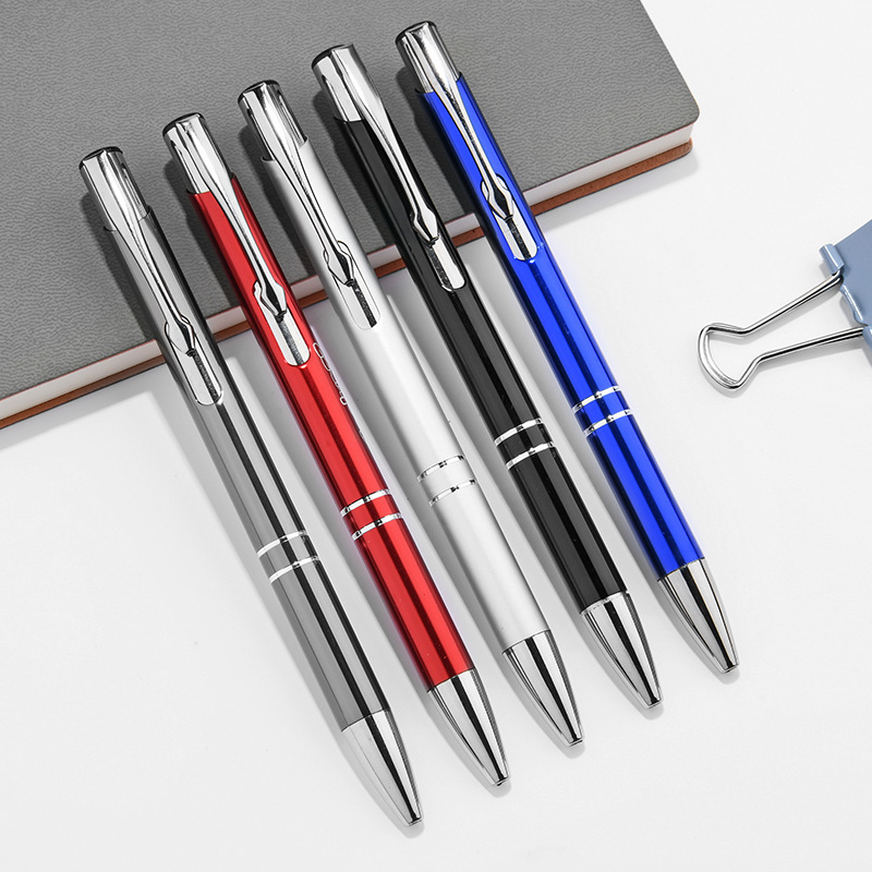 Business high-grade office stationery custom signature metal advertising pen LOGO pen neutral pen wholesale