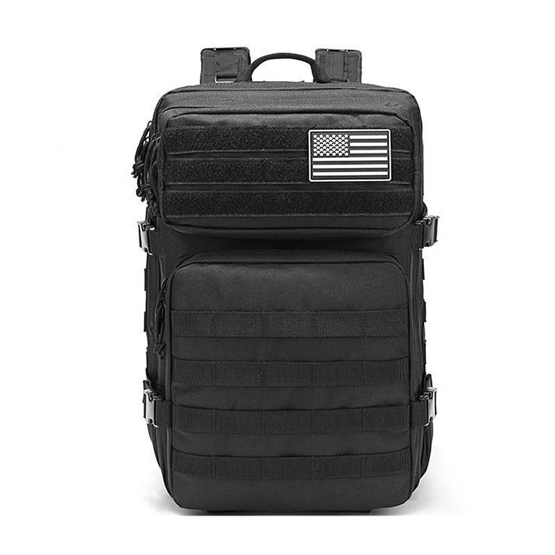 Cross Border Outdoor Sports Backpack 45L Large Capacity Multifunctional Waterproof Wear-resistant MOLLE Tactical Pack 3P Attack Backpack
