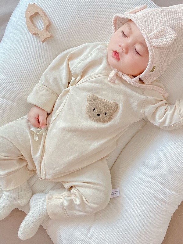 Spring New Children's Clothing Infant Newborn Clothes Baby Onesie Newborn A Class Monk robes Ins Style Autumn Winter