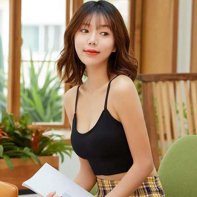 Women's Seamless Underwear Chest Wrapping Kaka Mei Back Sling Base Inner Strapless Girls' Sports Vest Cross-border Wholesale