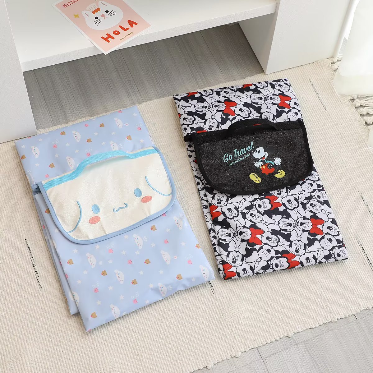 Cartoon Thickened Outdoor Mat Picnic Mat Portable Picnic Mat Folding Moisture-proof Mat Beach Camping Camping Mat