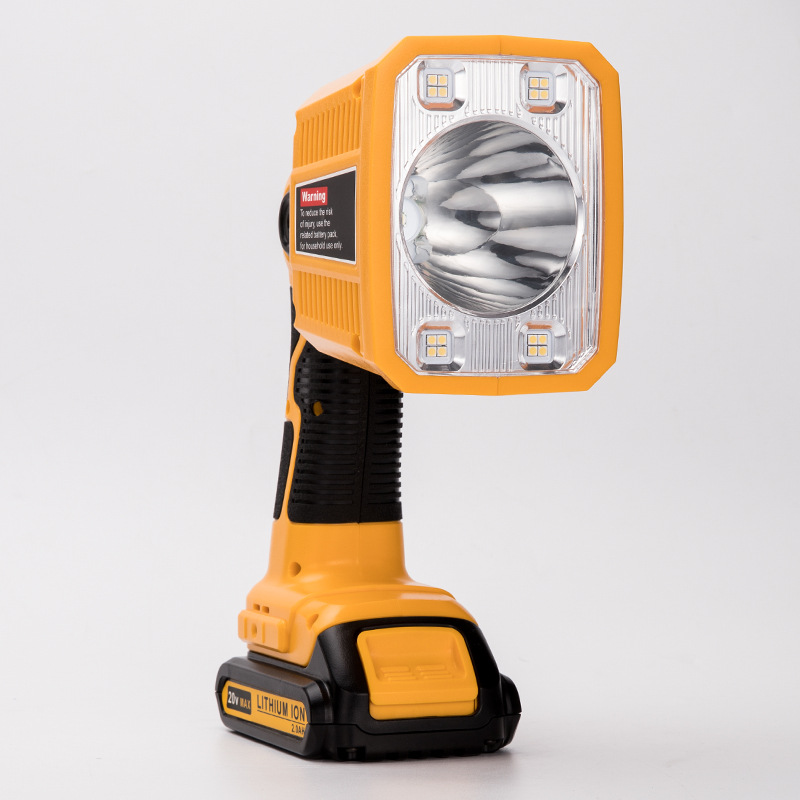 DW horizontal vertical lamp suitable for Dewei dewalt electric tool 18V lithium battery outdoor LED lighting lamp
