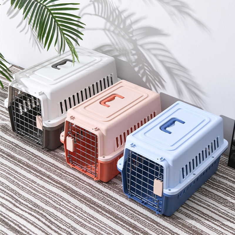 Cat air box fence car dog cage portable medium cat bag pet supplies wholesale pet air box