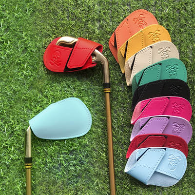 2023 Korean style new GOLF CLUB cover PU color GOLF CLUB cover 10 GOLF CLUB