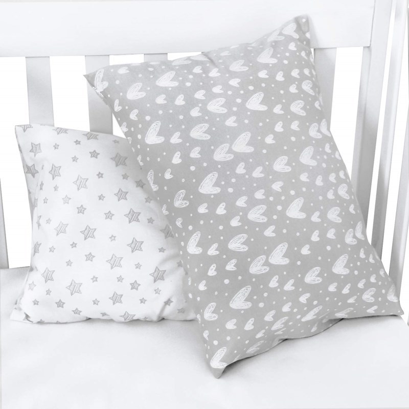 Cross-Border Factory Direct sale baby toddler pillowcase knitted soft breathable travel pillow cover with envelope boys and girls
