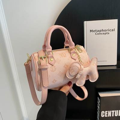 pink designer bag