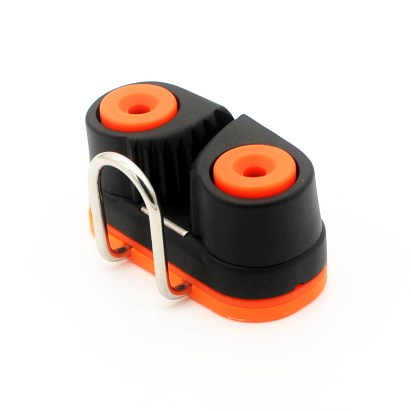 Cross-border rope clamp reinforced nylon rope clamp double ball rope clamp wire clamp wire clamp plate lock Rope Piece
