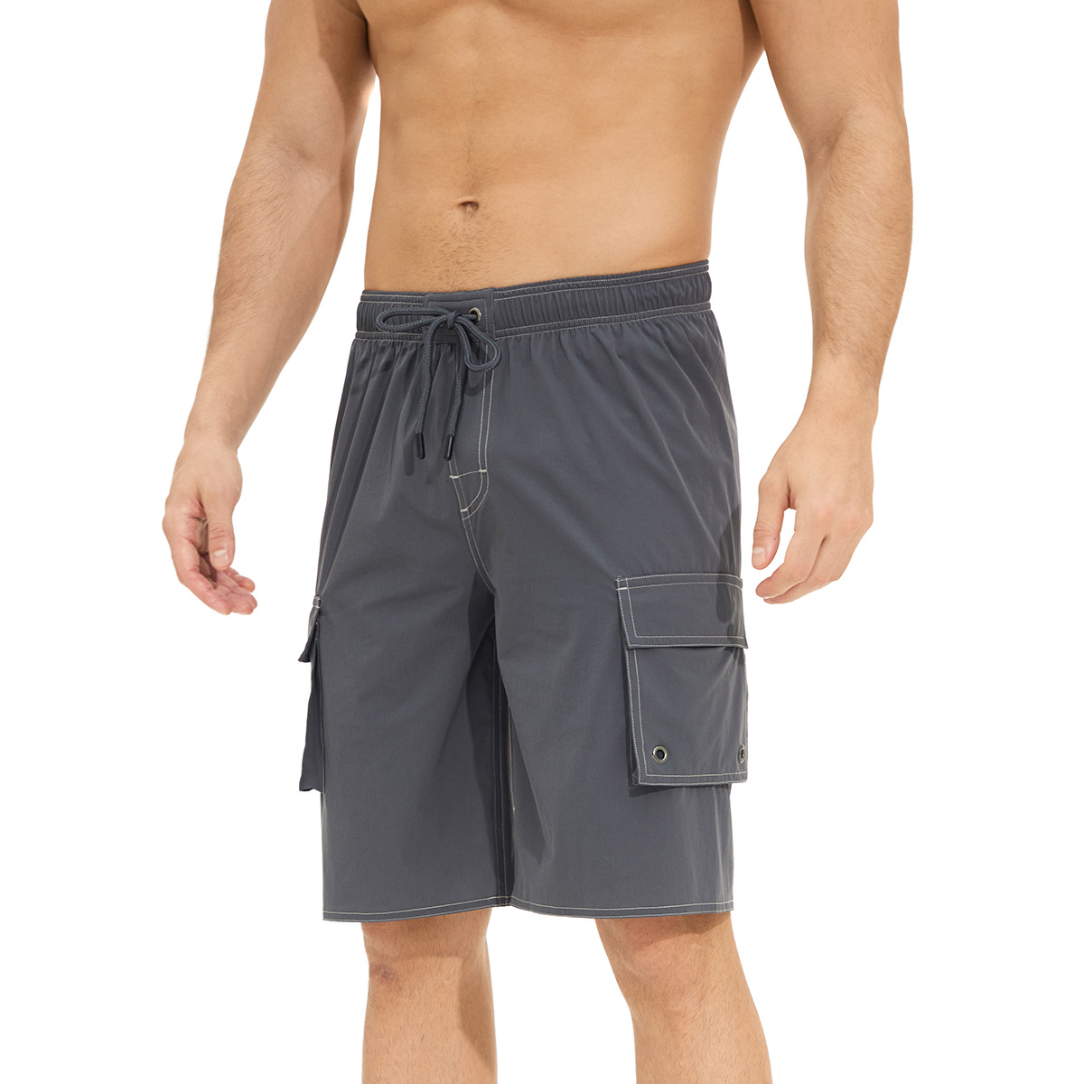Cross-border Goods-only Summer Shorts for Joggers Solid Color Short Casual Comfortable Shorts Outdoor Plus Size Beach Pants