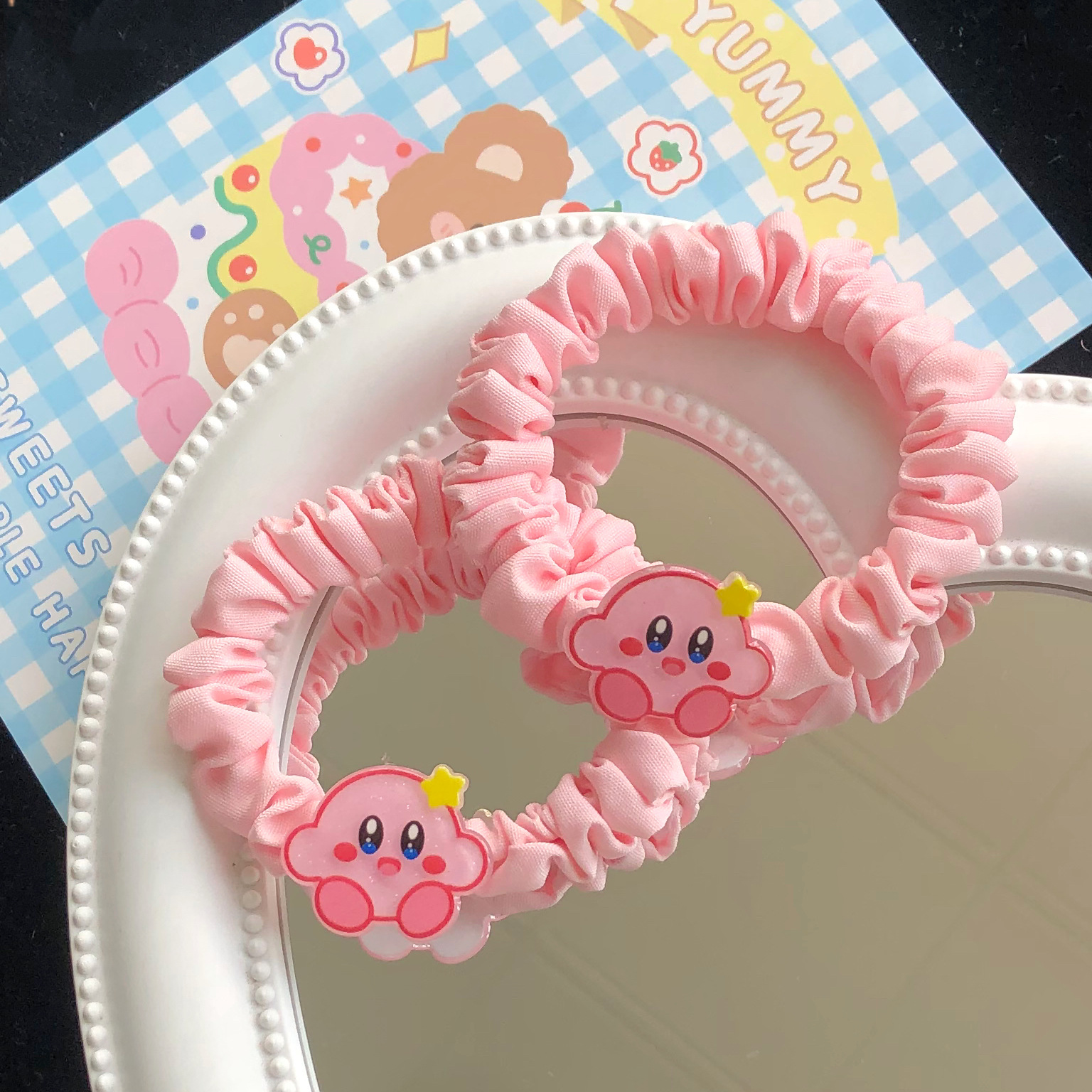 Cute Star Card BB Clip Simple Cartoon Girl Heart Star Hair Figure Hair Rope Girl Sweet Hair Accessories Hair Clip