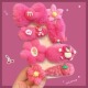 3# Strawberry Bear M Bean 8-piece Set [Exquisite Card Pack]]