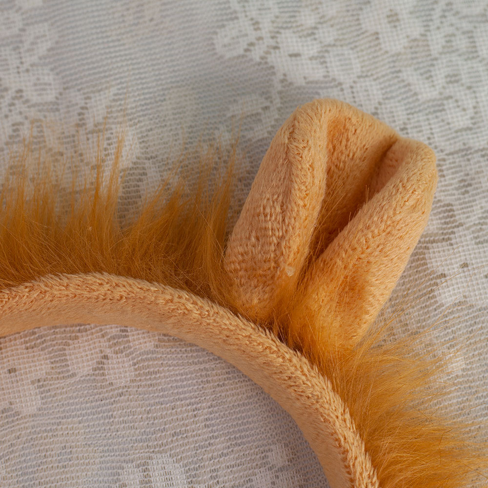 New Cross-border Hot Supply Halloween Animal Headband Lion Ear suit Easter Lion King Headband