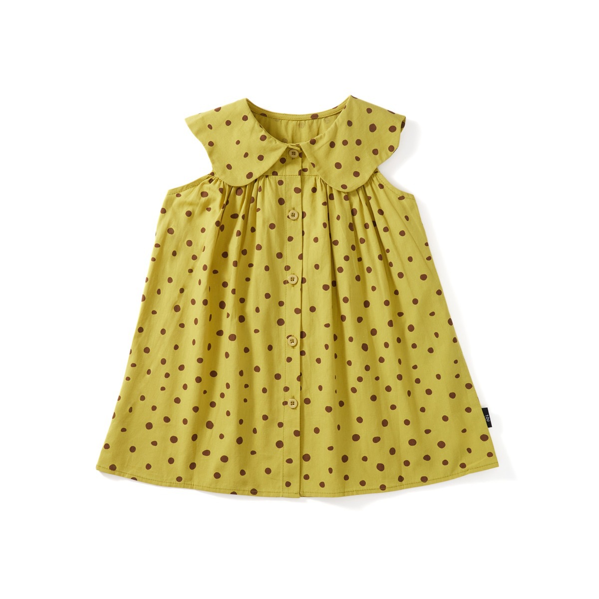 JERA children's sleeveless dress 2024 Summer new girls' polka dot printed Korean style cotton vest dress