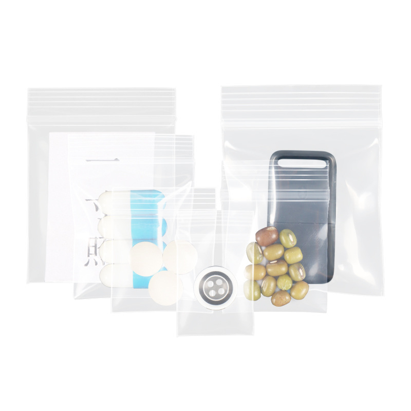 Free Shipping Special Small Self-sealing Bag Jewelry Sealed Plastic Bag Thickened Food Transparent Packaging Bag Medicine Powder Jewelry Bag