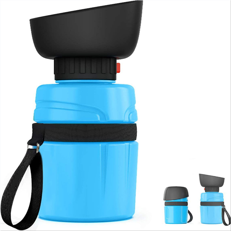 New Products Improved Creative Pet Kettle Sports Squeeze Pet Walking Cup Portable Outdoor Kettle for Cats and Dogs